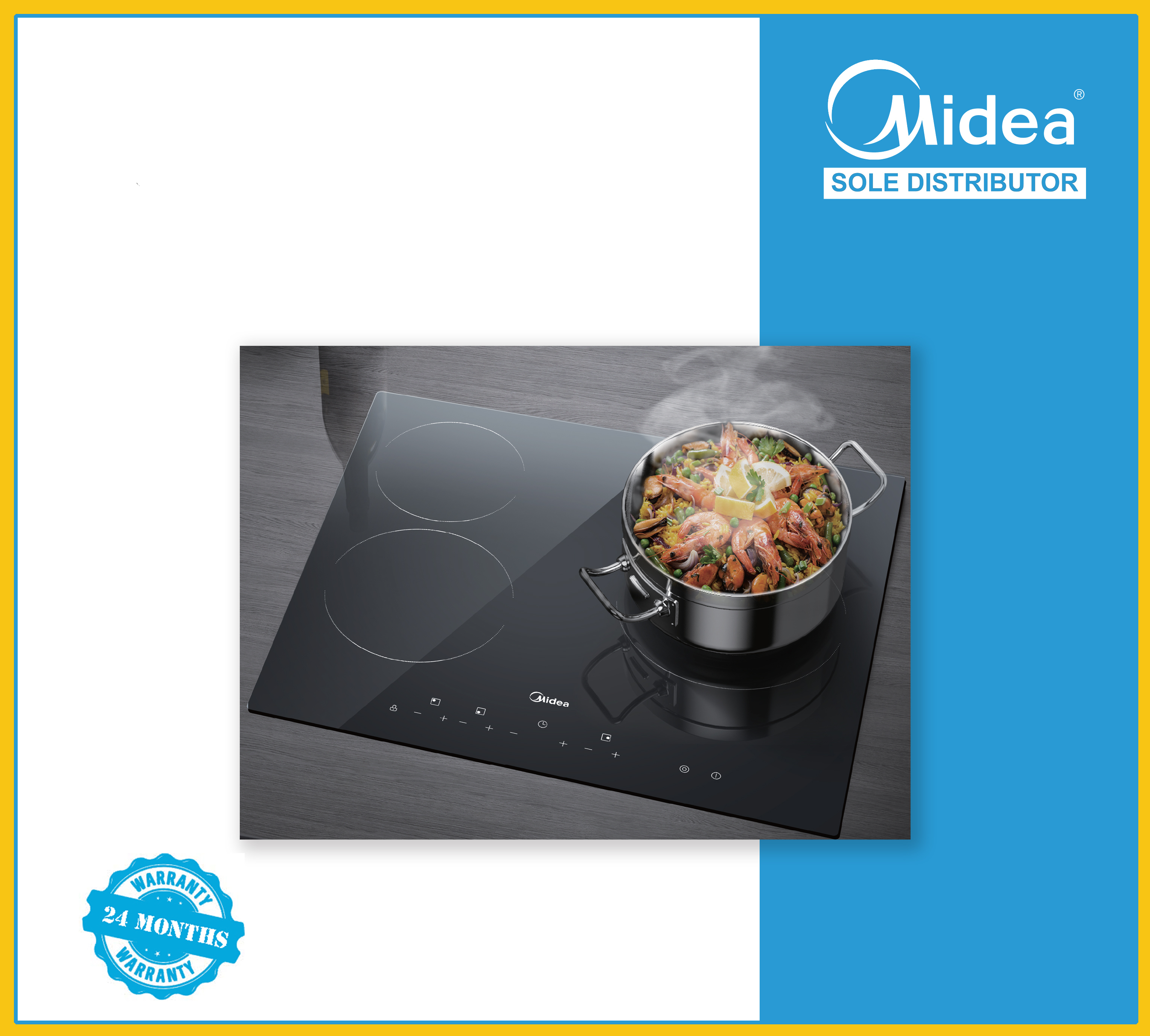 MIDEA BUILT-IN CERAMIC HOB (MBI-IHT341-SG)-Smart-Living
