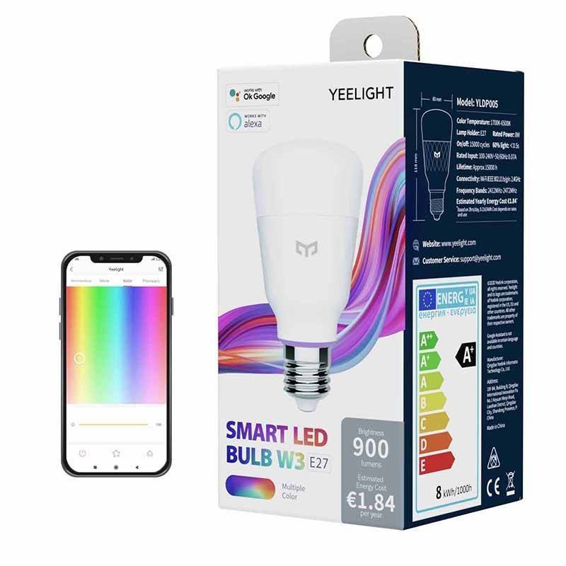 Yeelight Smart Led Light Bulbs (Multicolour) W3 -2nd* -YeeL-Smart-Living