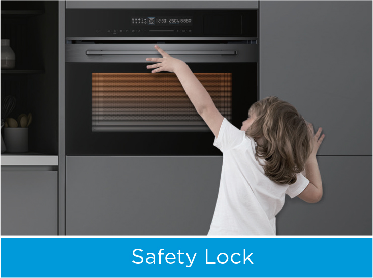 MIDEA BUILT-IN STEAM/CONVENTIONAL OVEN (MBI-N50E4-SG)-Smart-Living