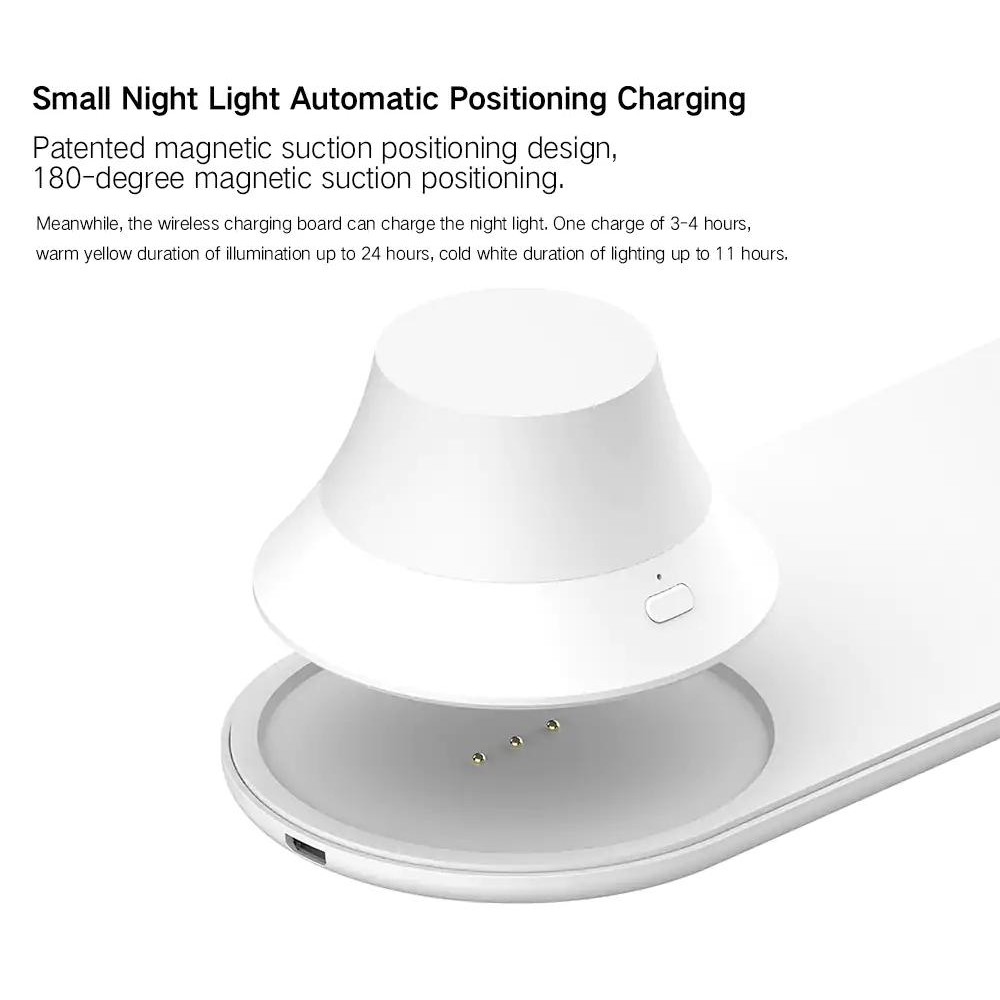 Yeelight 15W Wireless Charger with LED Night Light -2nd* -YeeL-Smart-Living