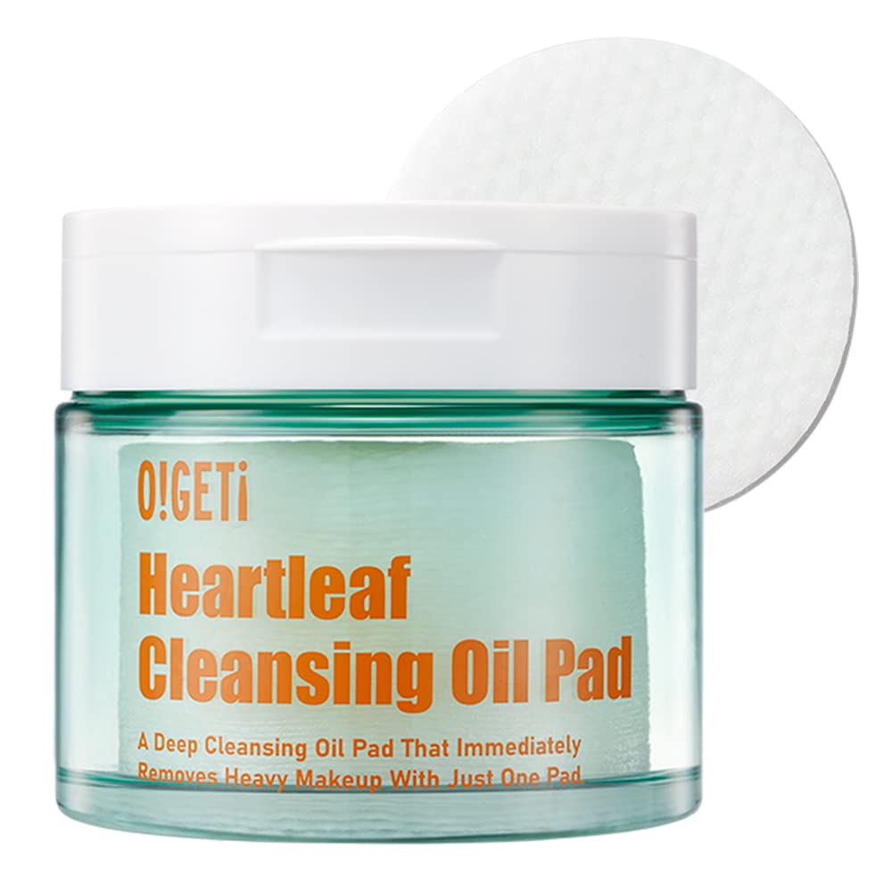 O!GET! Heartleaf Cleansing Oil Pad 150ml/ 50 sheets
