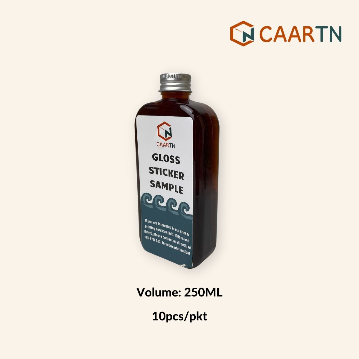 250ML PET Drinking Bottle - 10pcs/pack-CAARTN