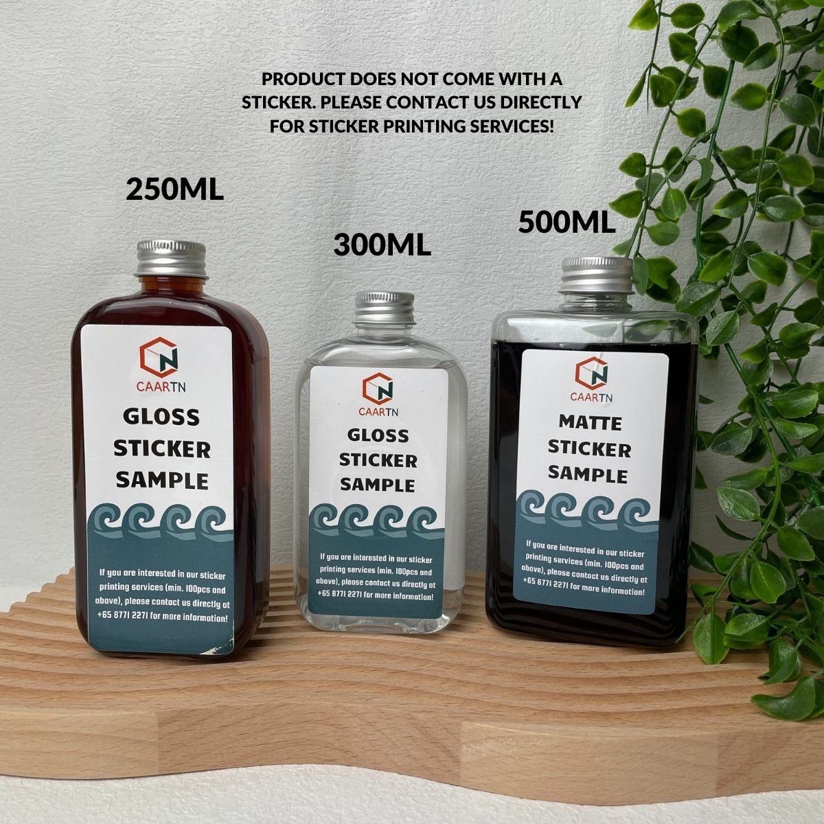 500ML PET Drinking Bottle - 10pcs/pack-CAARTN