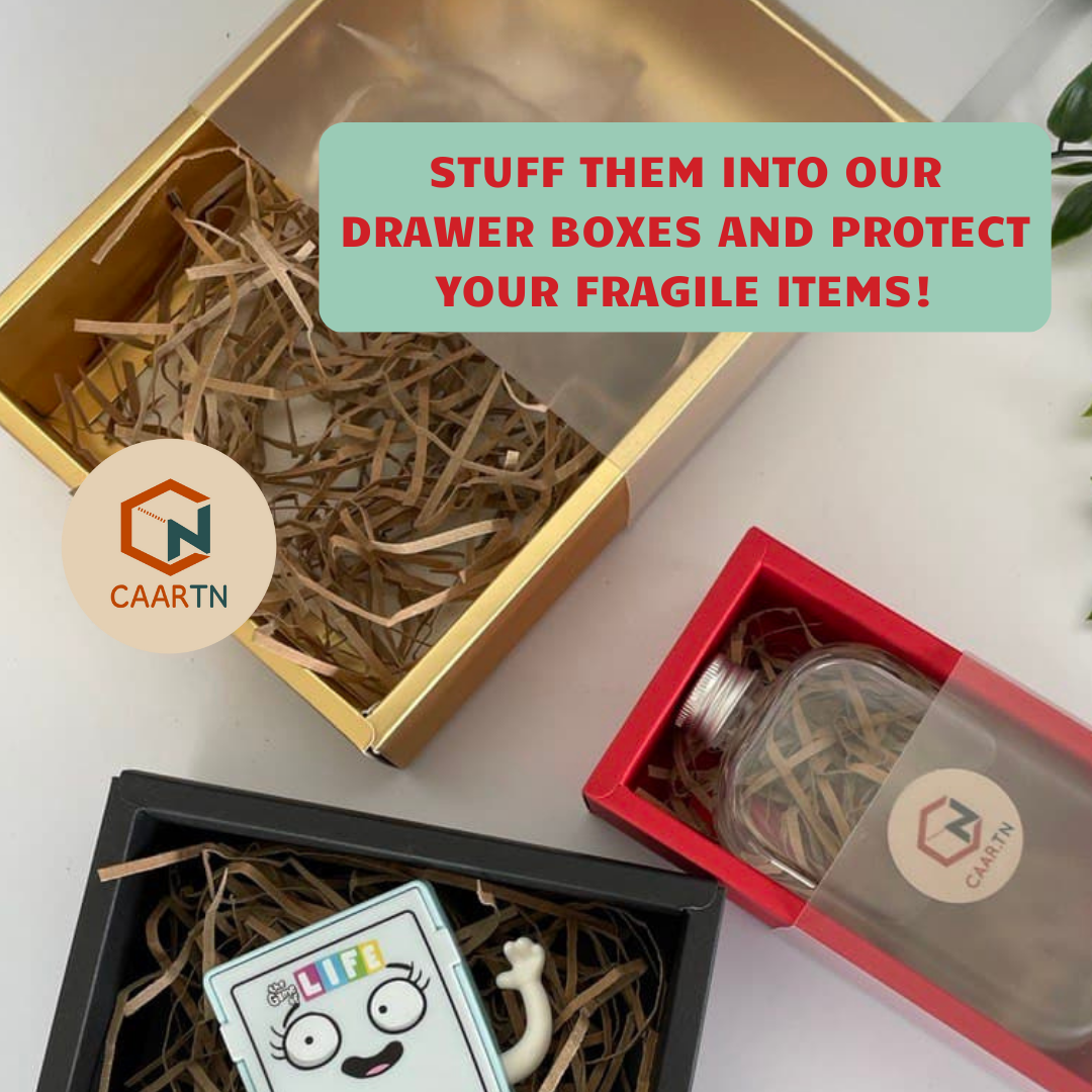 (100g) Shredded Paper Cushion Confetti - 6 colours-CAARTN