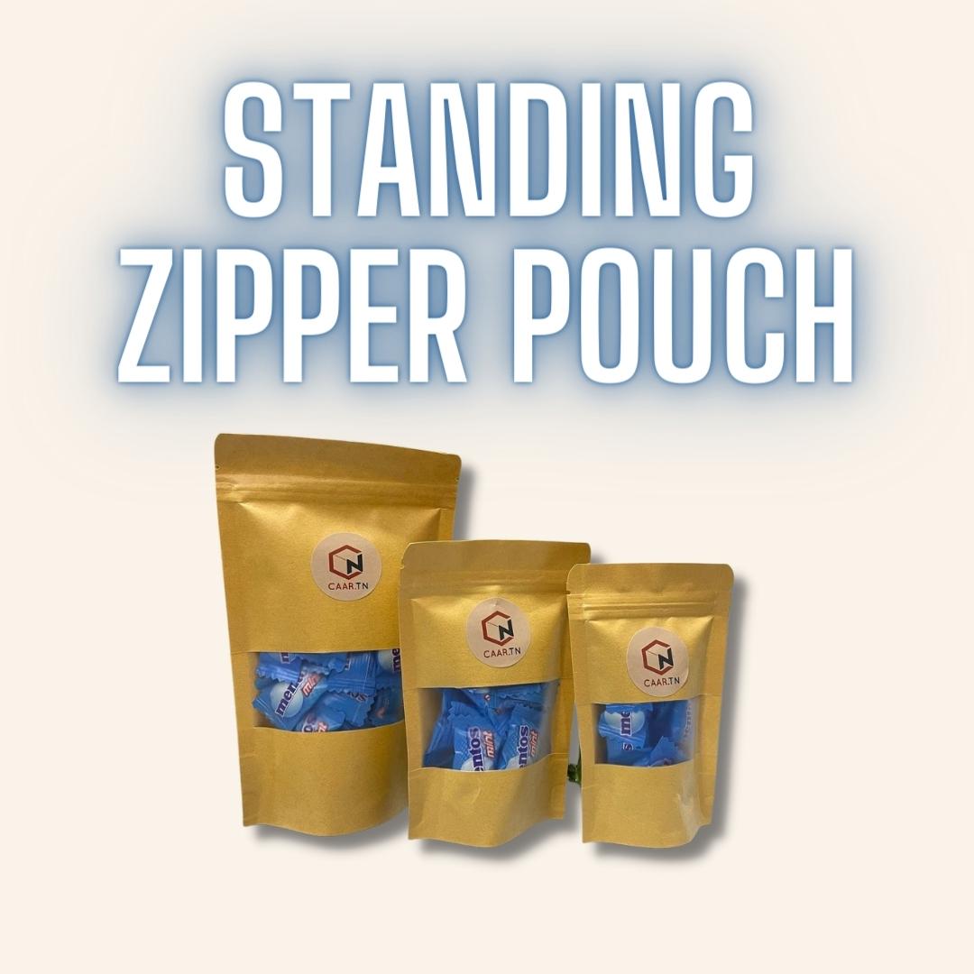 Zipper Window Pouches-CAARTN
