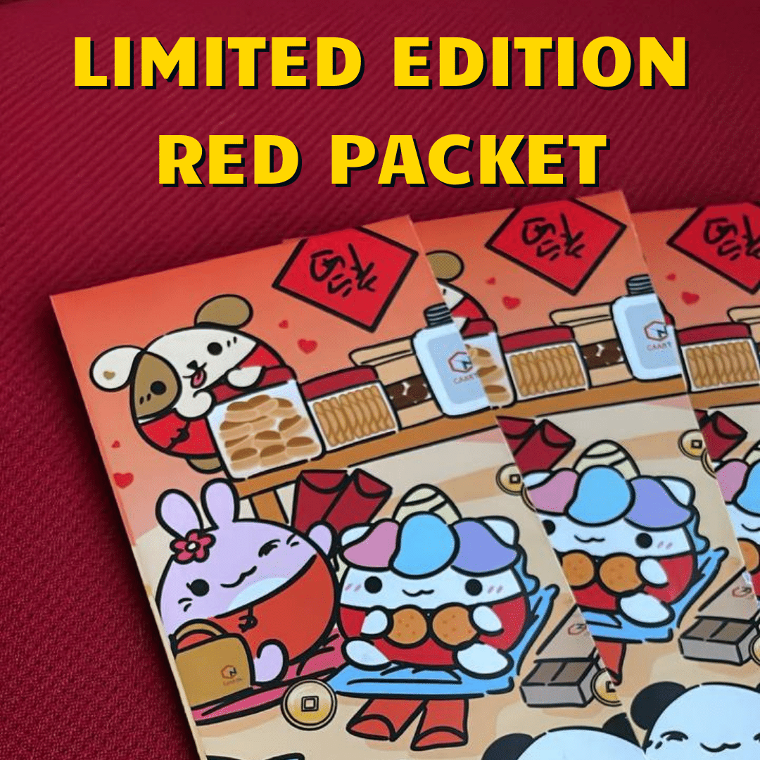 CAARTN xx mochibuddies Limited Edition 2023 Red Packet - 10pcs/pkt-CAARTN