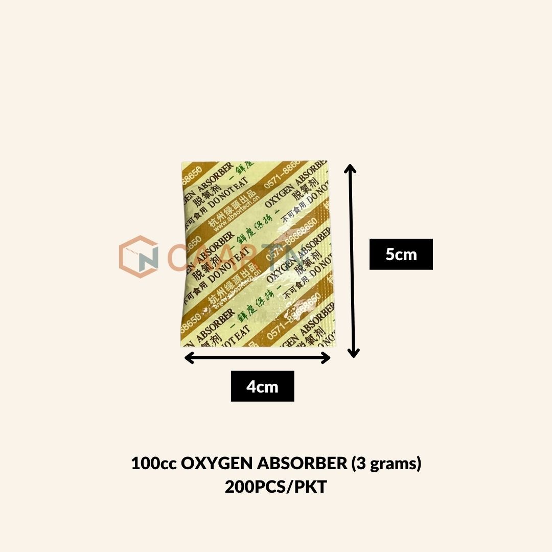 100cc Oxygen Absorber 200pcs/pkt