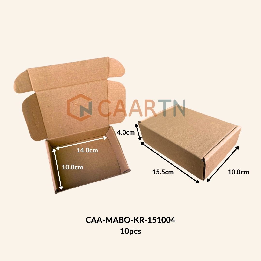 Kraft Brown Mailer Box (MB151004) - 10pcs-CAARTN