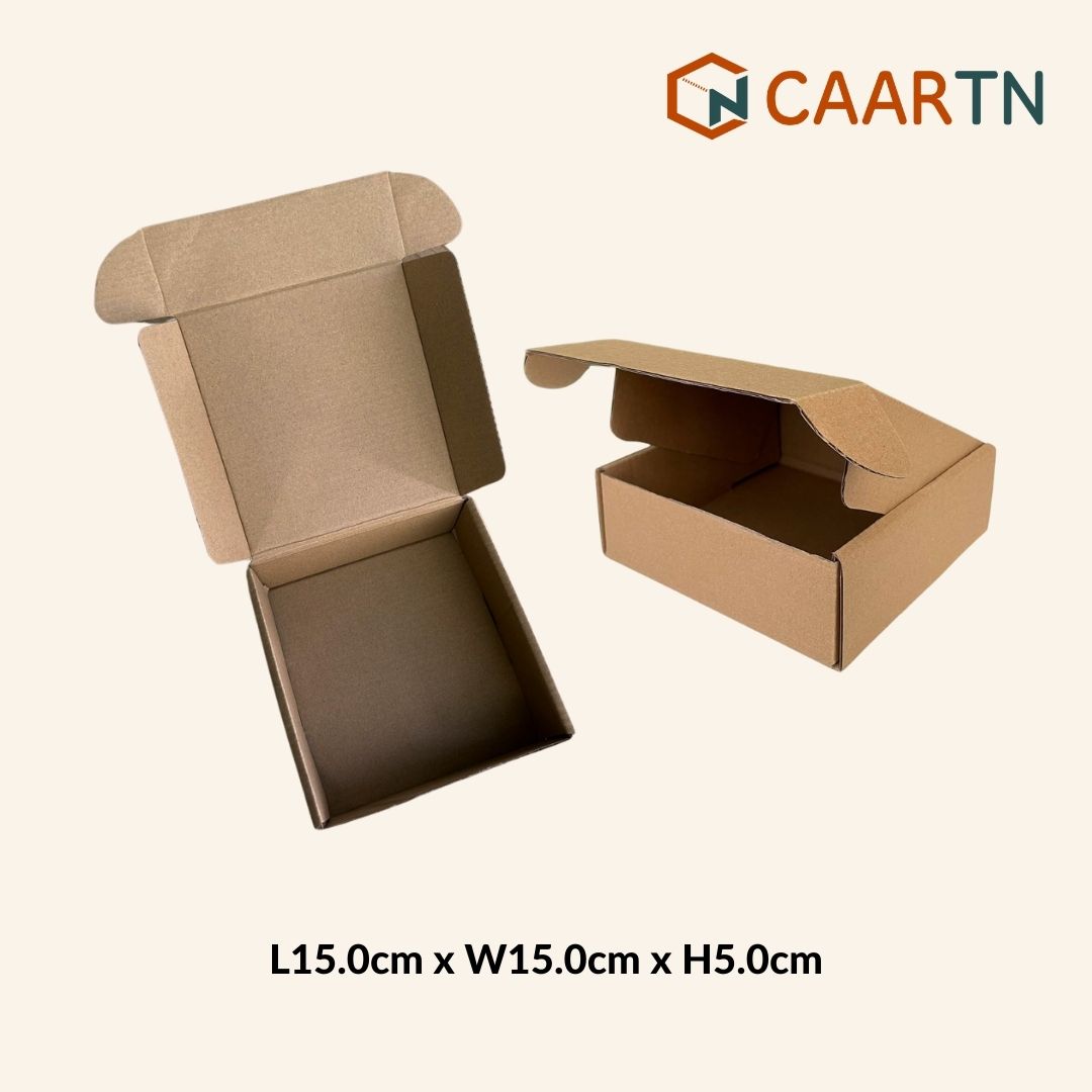 Kraft Brown Mailer Box (MB151505) - 10pcs-CAARTN