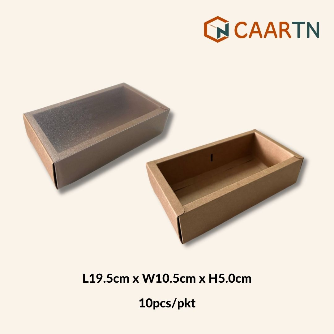 Rectangle Drawer Gift Box S - 10pcs/pkt-CAARTN