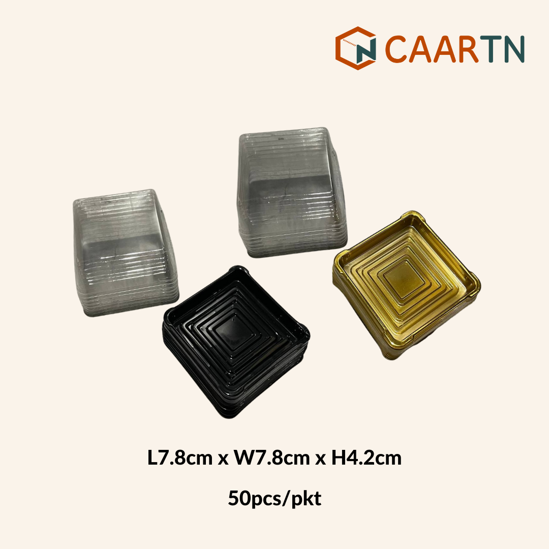 100g Mooncake Tray - 50pcs (2 colours)-CAARTN