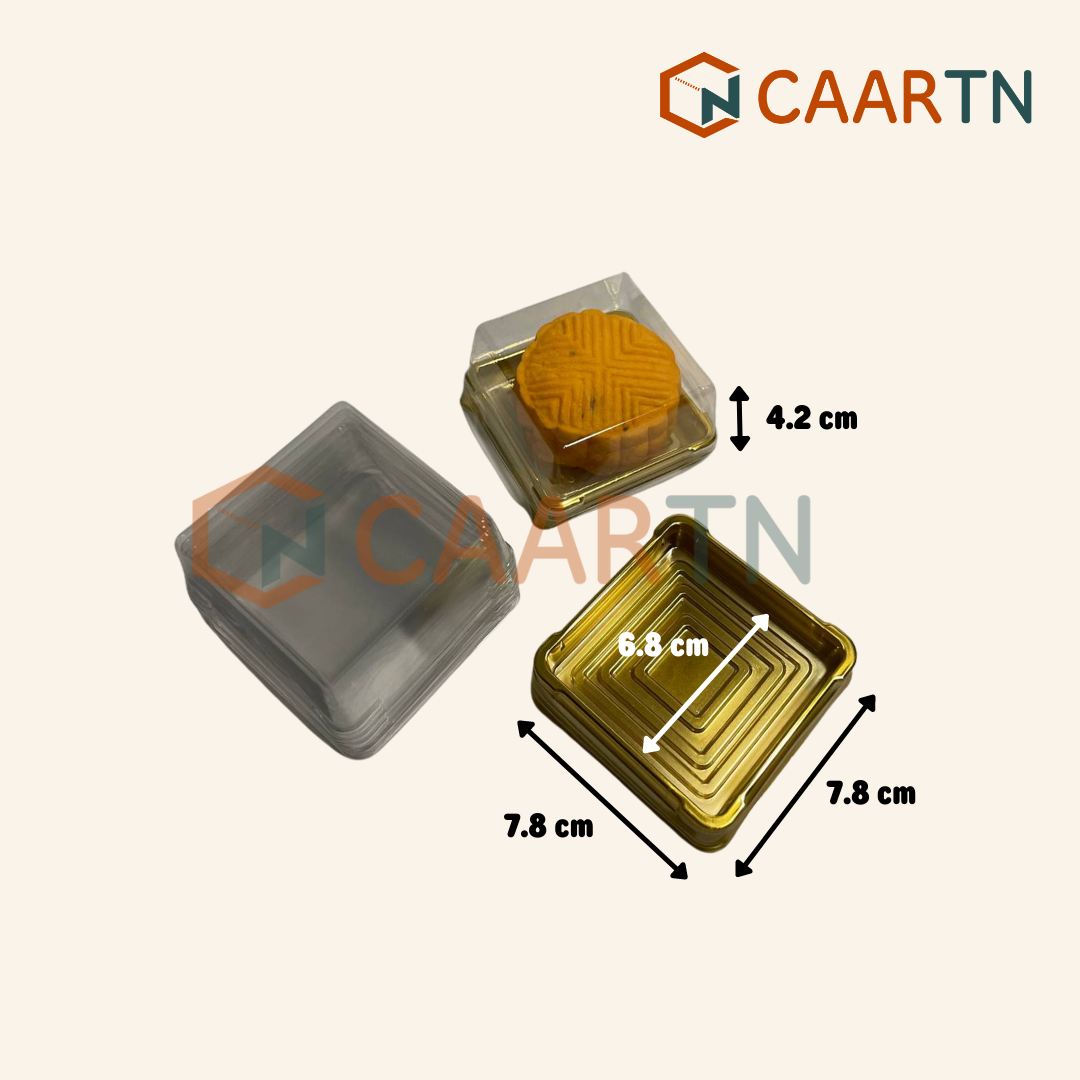 100g Mooncake Tray - 50pcs (2 colours)-CAARTN