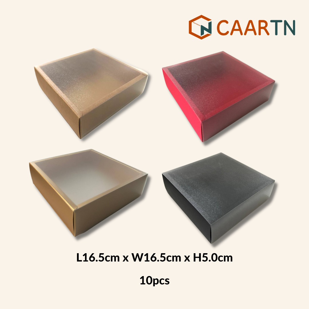 Square Drawer Gift Box S (4 colours) 10pcs/pkt