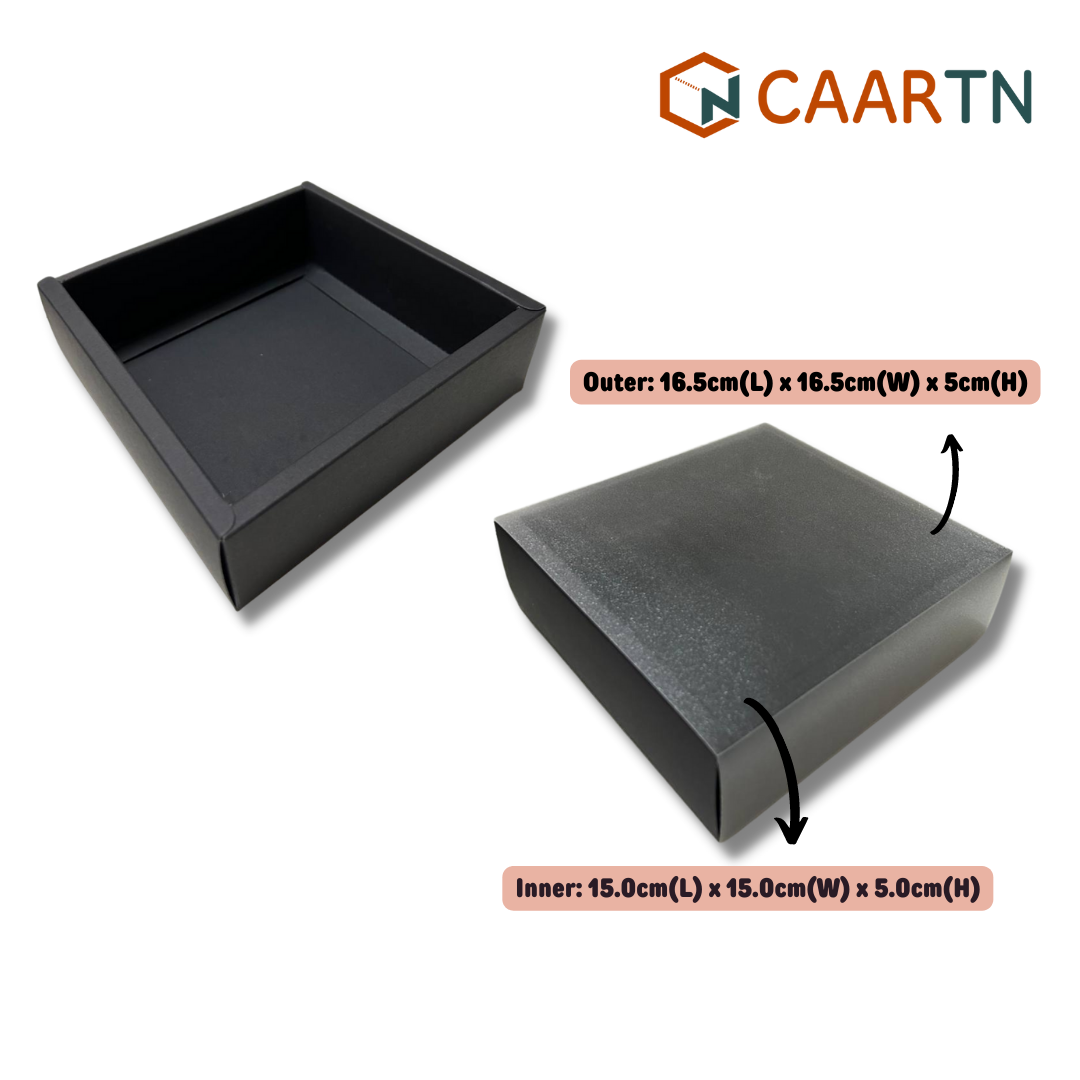 Square Drawer Gift Box S (4 colours) - 10pcs/pkt-CAARTN