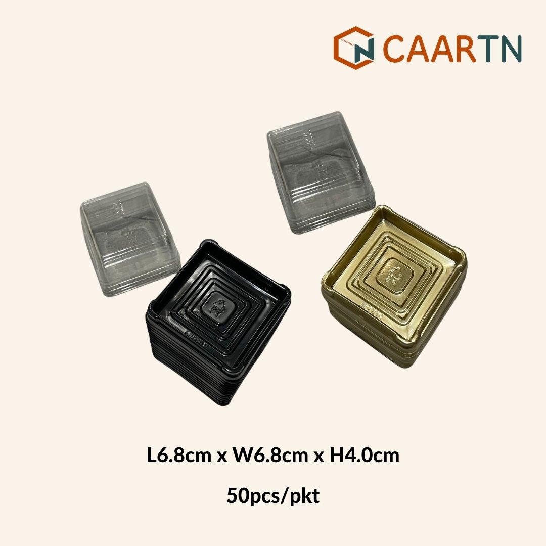 80g Mooncake Tray - 50pcs (2 colours)-CAARTN