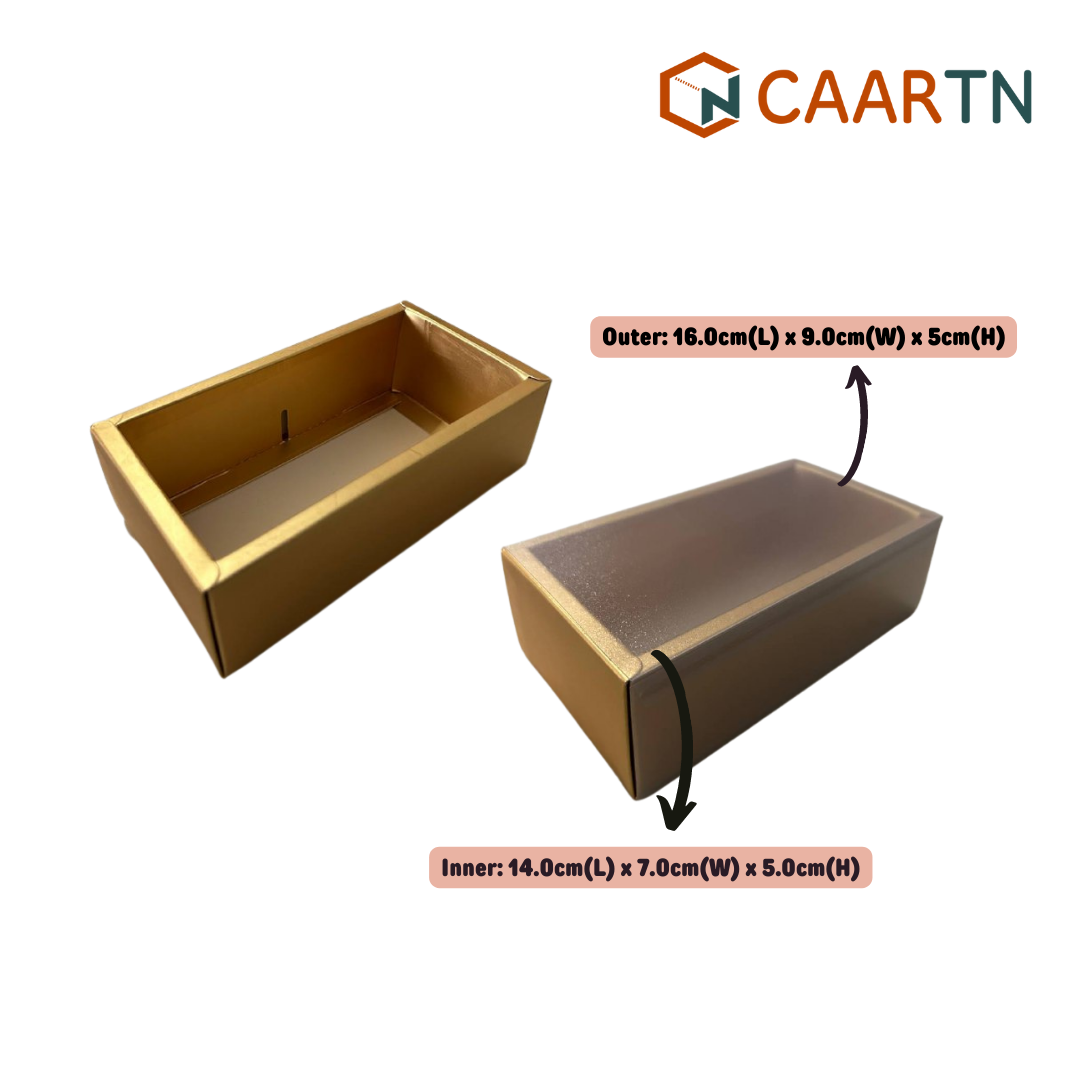 Rectangle Drawer Gift Box XS (3 colours) - 10pcs/pkt-CAARTN