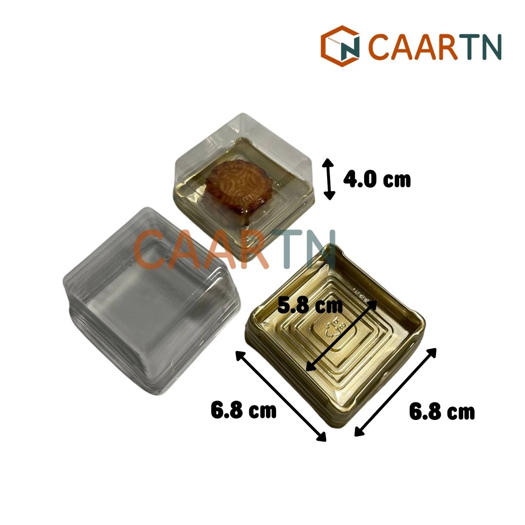 80g Mooncake Tray - 50pcs (2 colours)-CAARTN