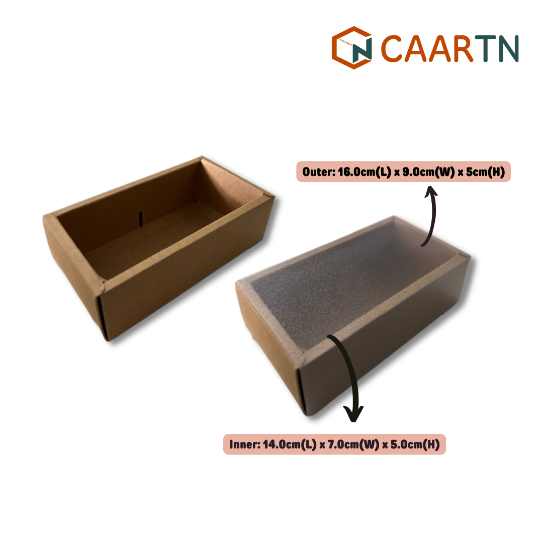 CAARTN - Rectangle Drawer Gift Box XS (3 colours) - 10pcs/pkt
