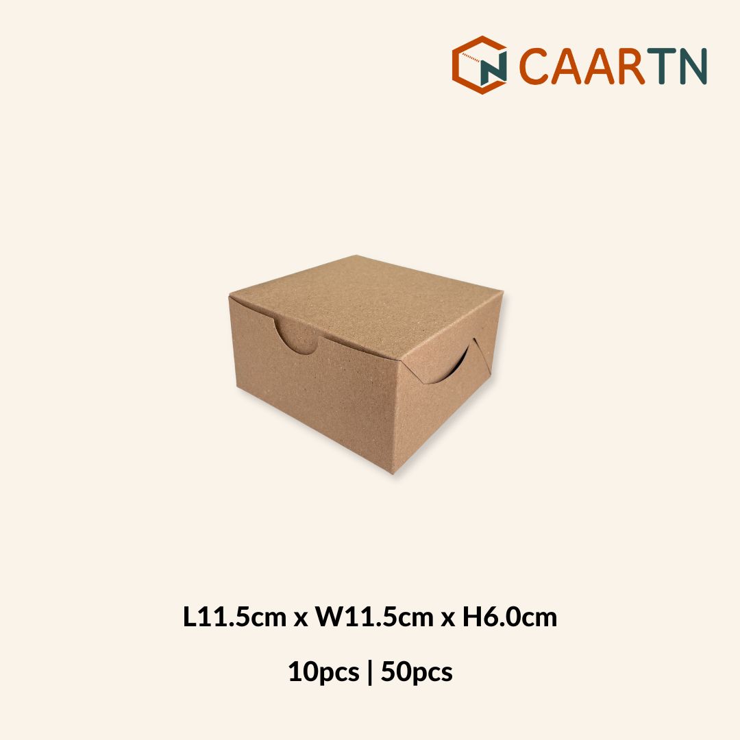 Food-safe Plain Box S - 10pcs | 50pcs-CAARTN