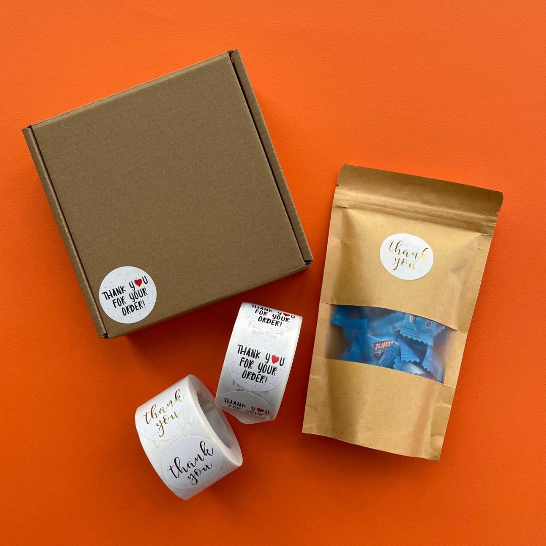 Warning Sticker Label - 500pcs/roll-CAARTN