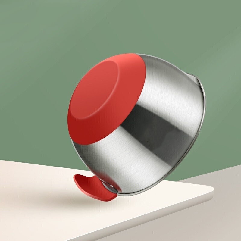 201不鏽鋼矽膠烘焙盆烘焙用具料理盆打奶油攪拌-億貝斯特台灣官方商城 