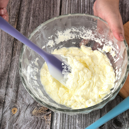 奶油矽膠抹刀透明矽膠刮刀一體式蛋糕刮刀烘焙刮刀奶油抹刀-億貝斯特台灣官方商城 