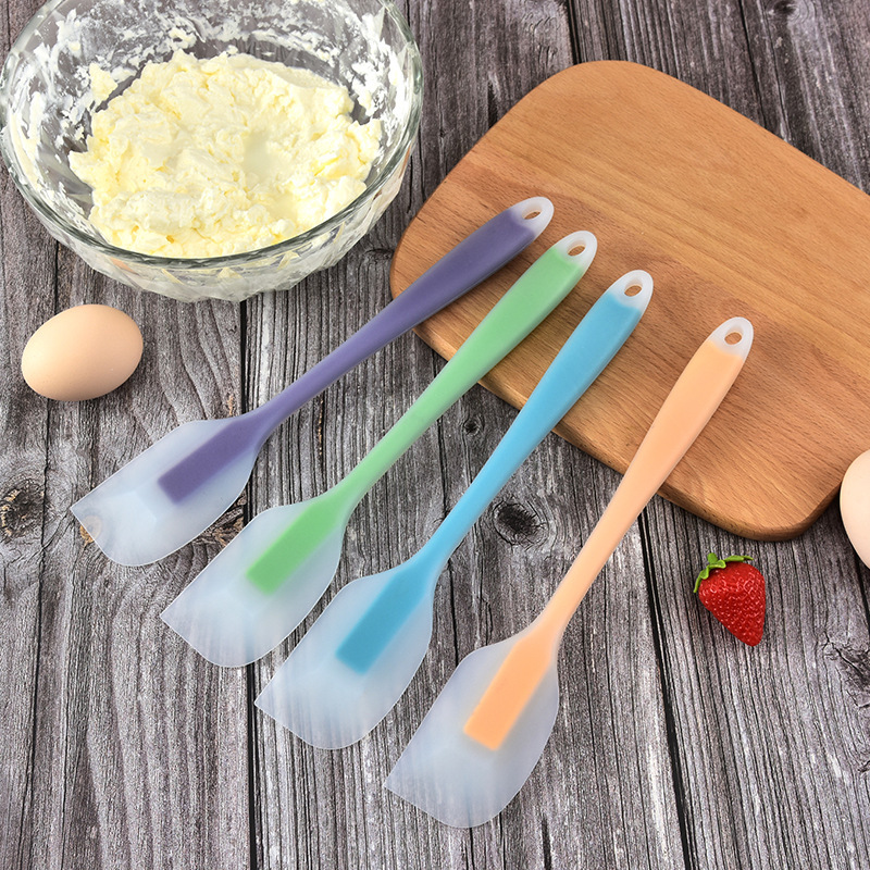奶油矽膠抹刀透明矽膠刮刀一體式蛋糕刮刀烘焙刮刀奶油抹刀-億貝斯特台灣官方商城 