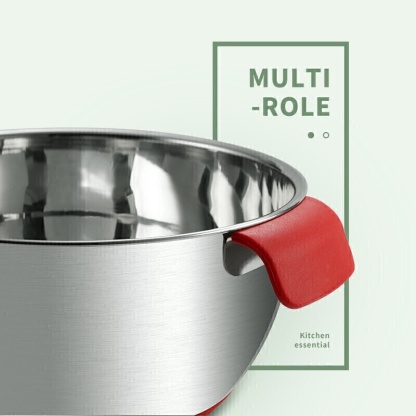 201不鏽鋼矽膠烘焙盆烘焙用具料理盆打奶油攪拌-億貝斯特台灣官方商城 