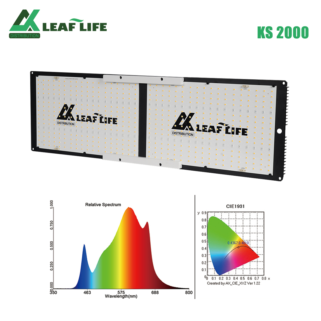 Leaf Life KS2000 Meijiu 240w SAMSUNG LM301H Mixing Deep Red 660nm Full Spectrum Quantum Board For Indoor Plants