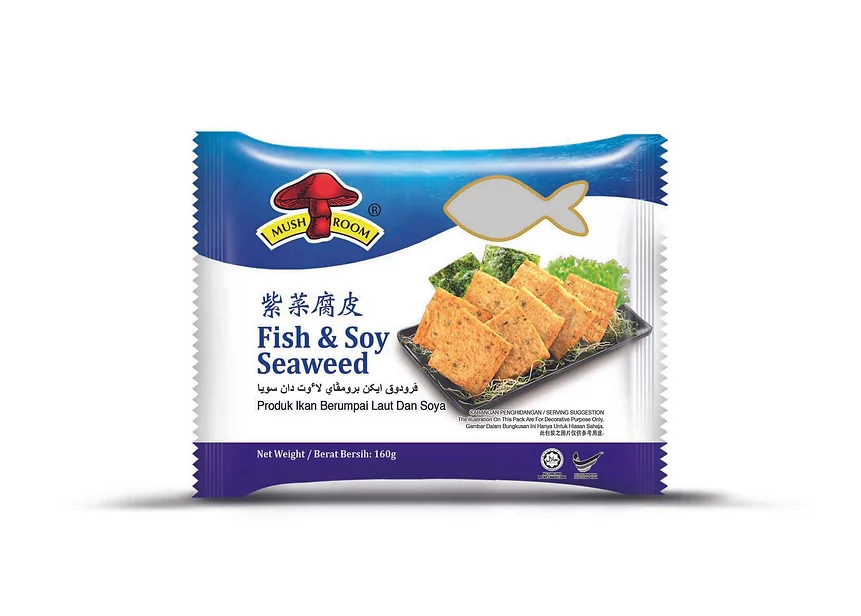 QL Fish & Soy Seaweed 160gm