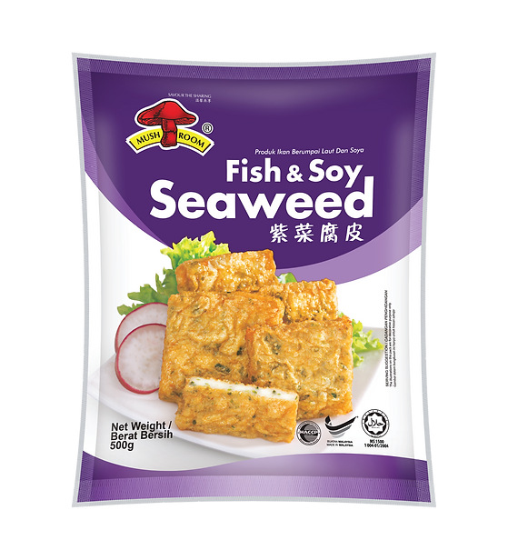 QL Fish & Soy Seaweed 500gm