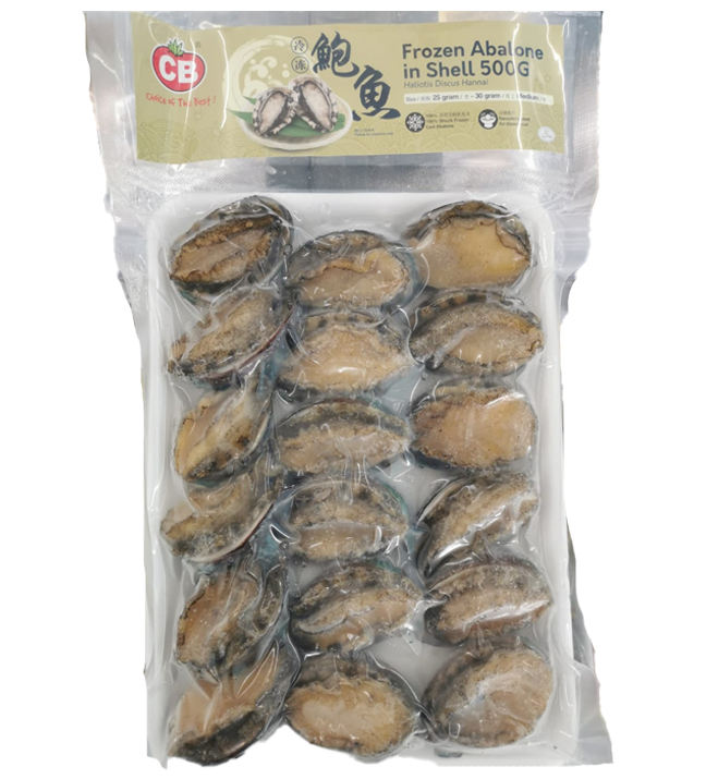 Abalone In Shell 500GM