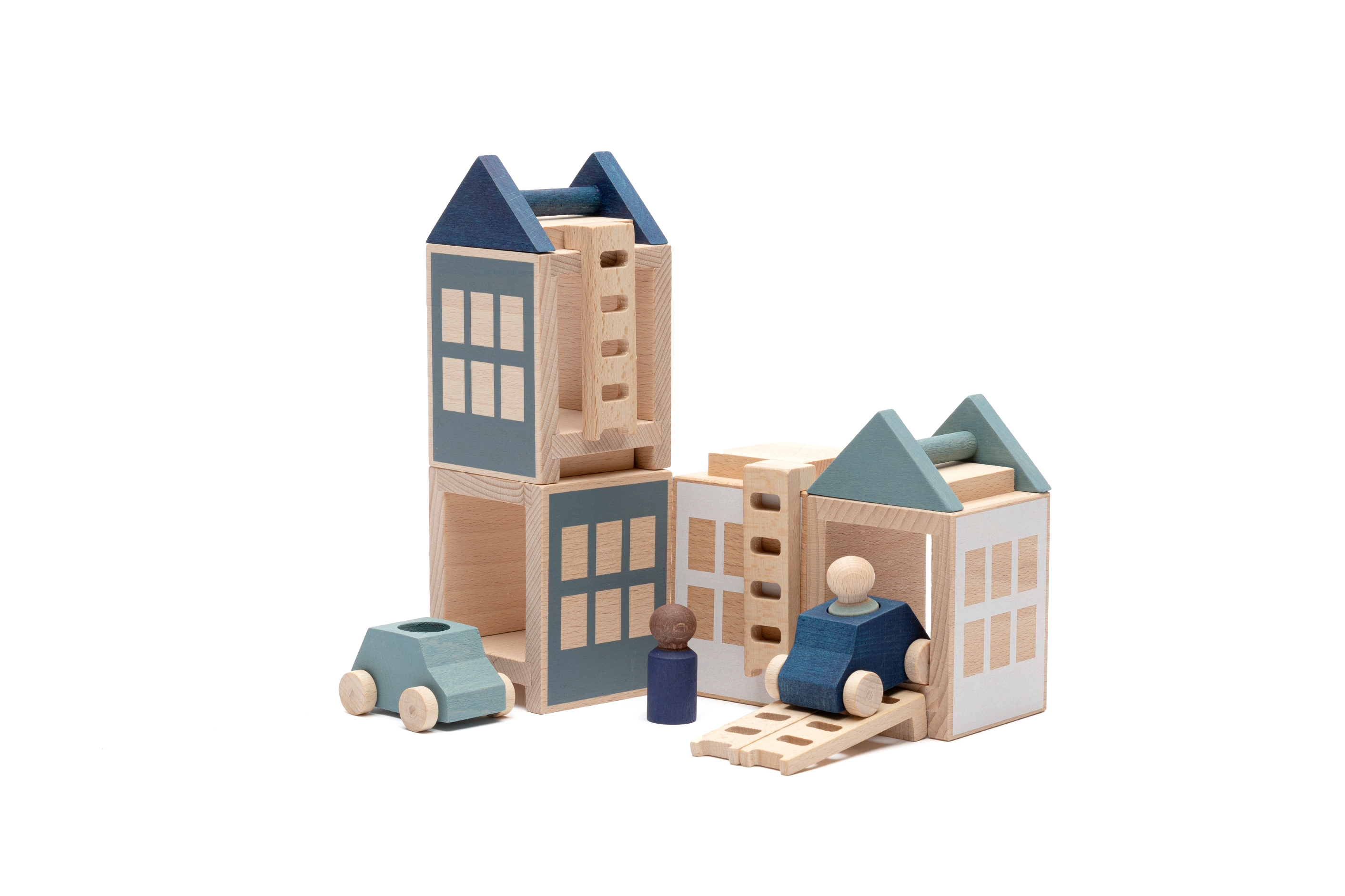 Lubulona Maxi Town Educational and Creative Construction Toy