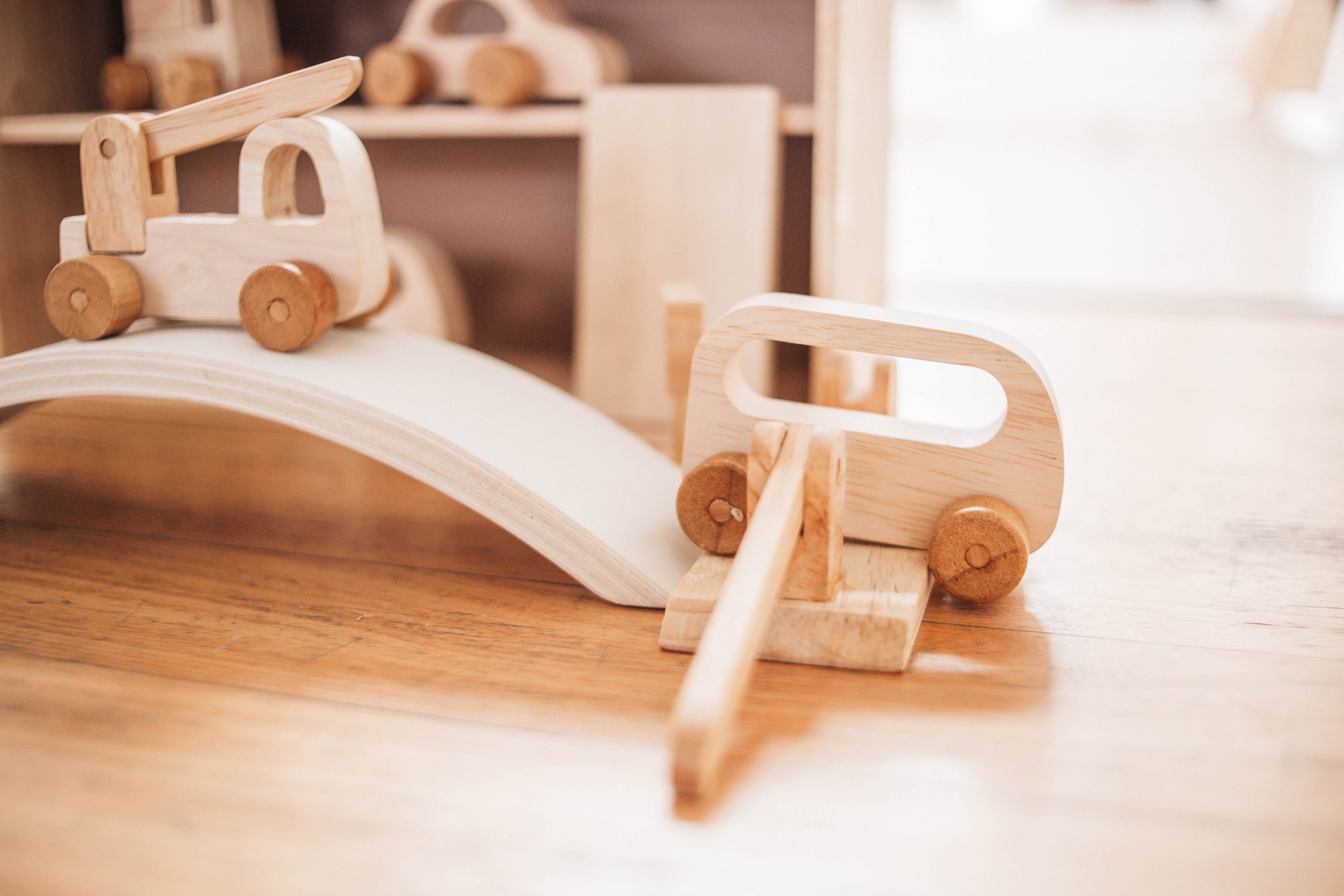 Wooden Vehicle Play Set