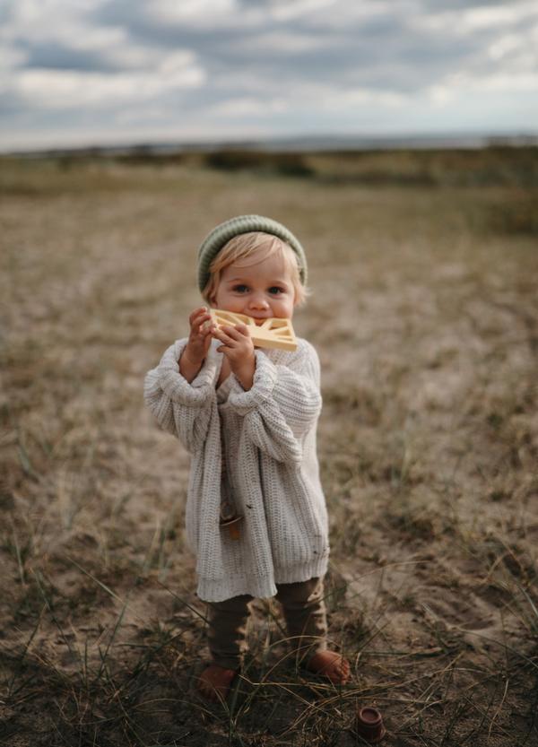 Mushie Teethers 100% non toxic, food grade silicone for babies