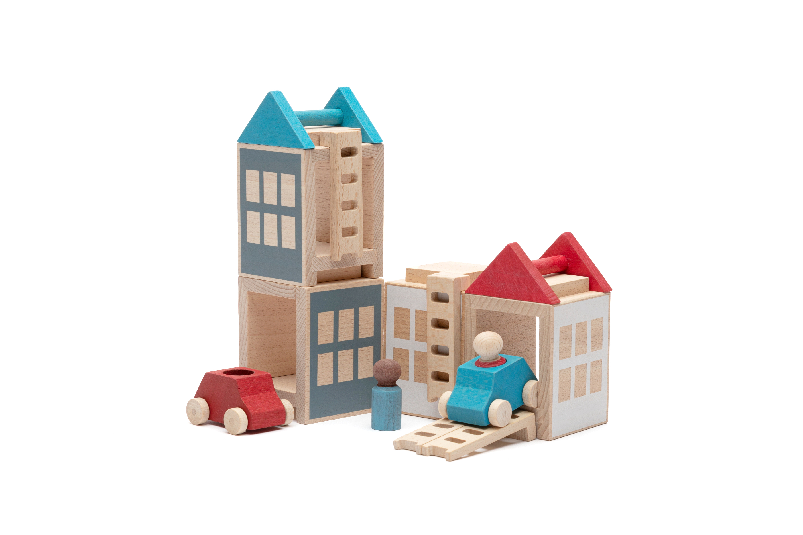 Lubulona Maxi Town Educational and Creative Construction Toy