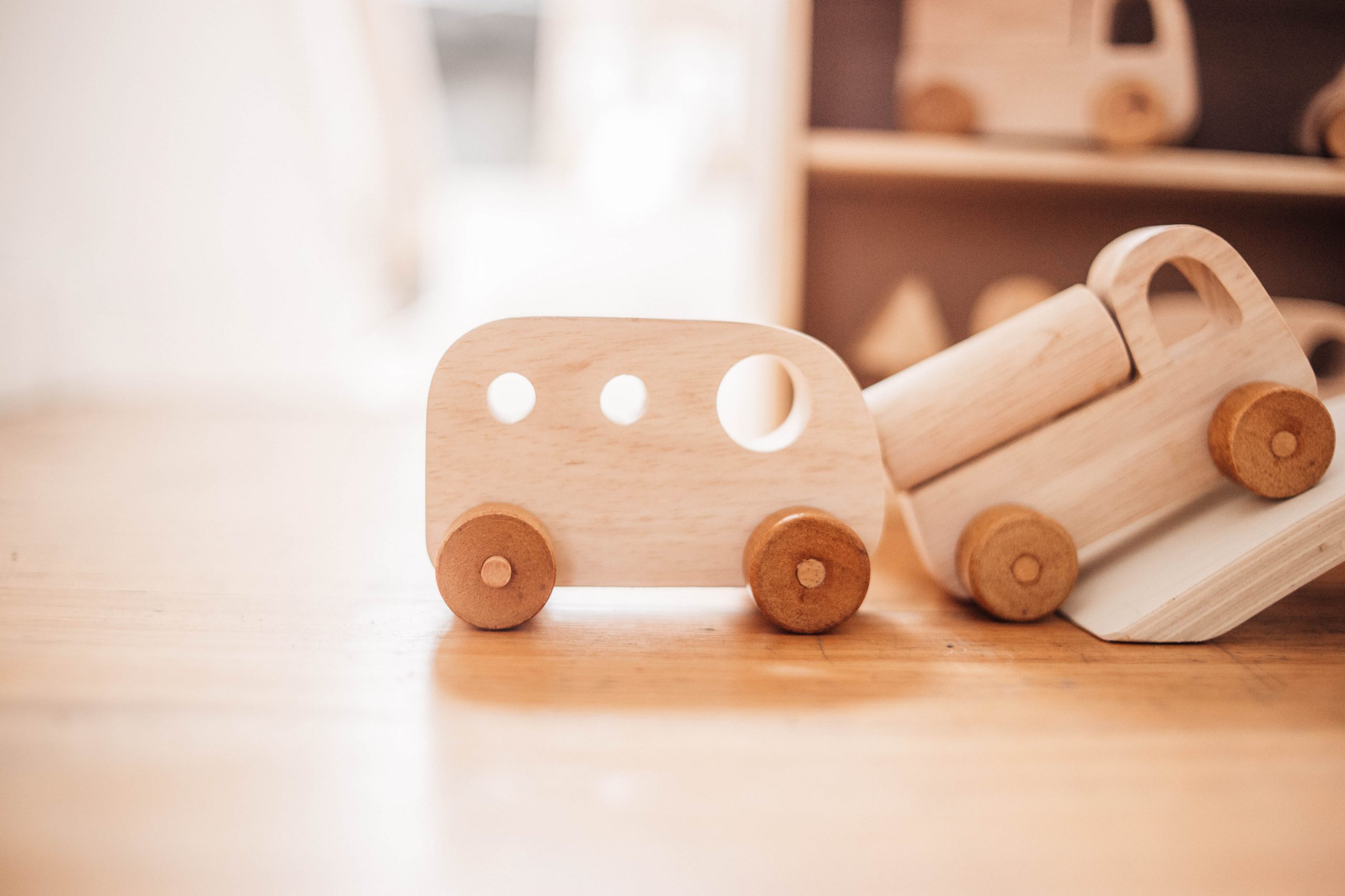 Wooden Vehicle Play Set