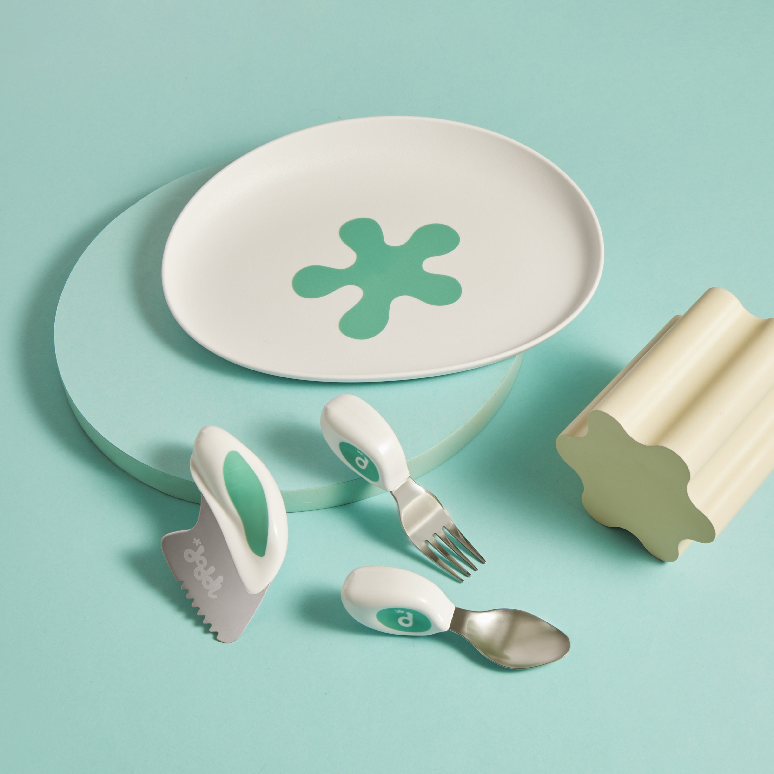 Doddl Children's Plate for Fun Family Mealtime