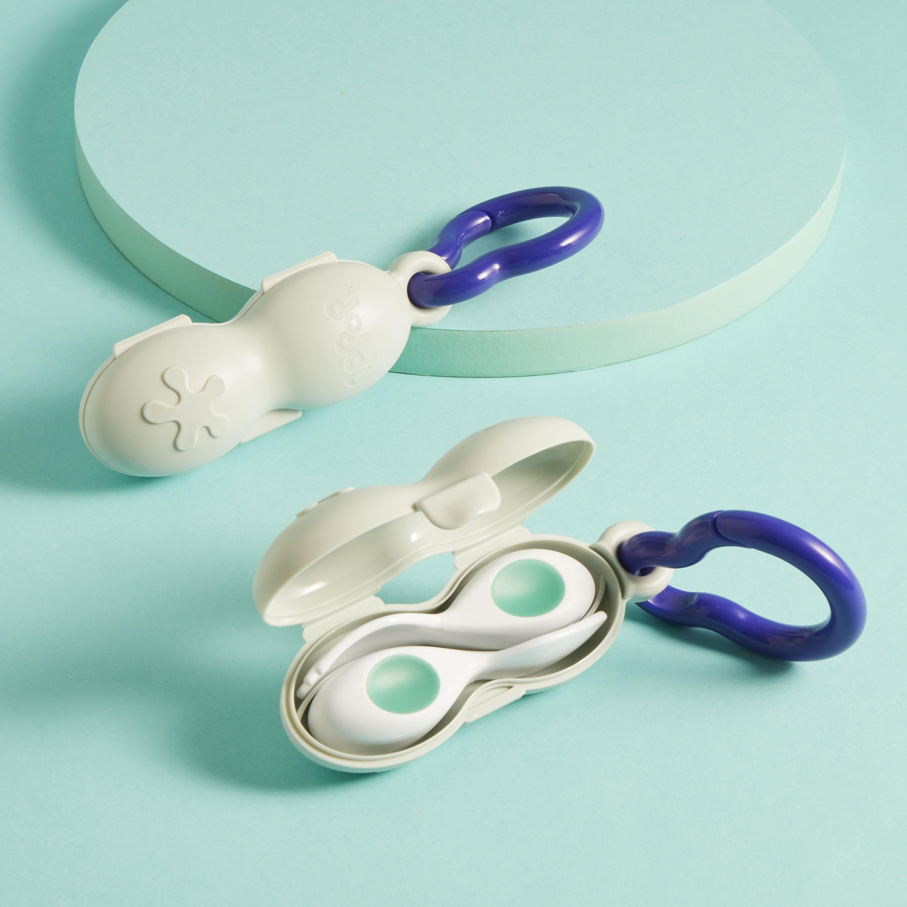 Doddl Baby Cutlery Set and Case for Weaning Babies Mealtime