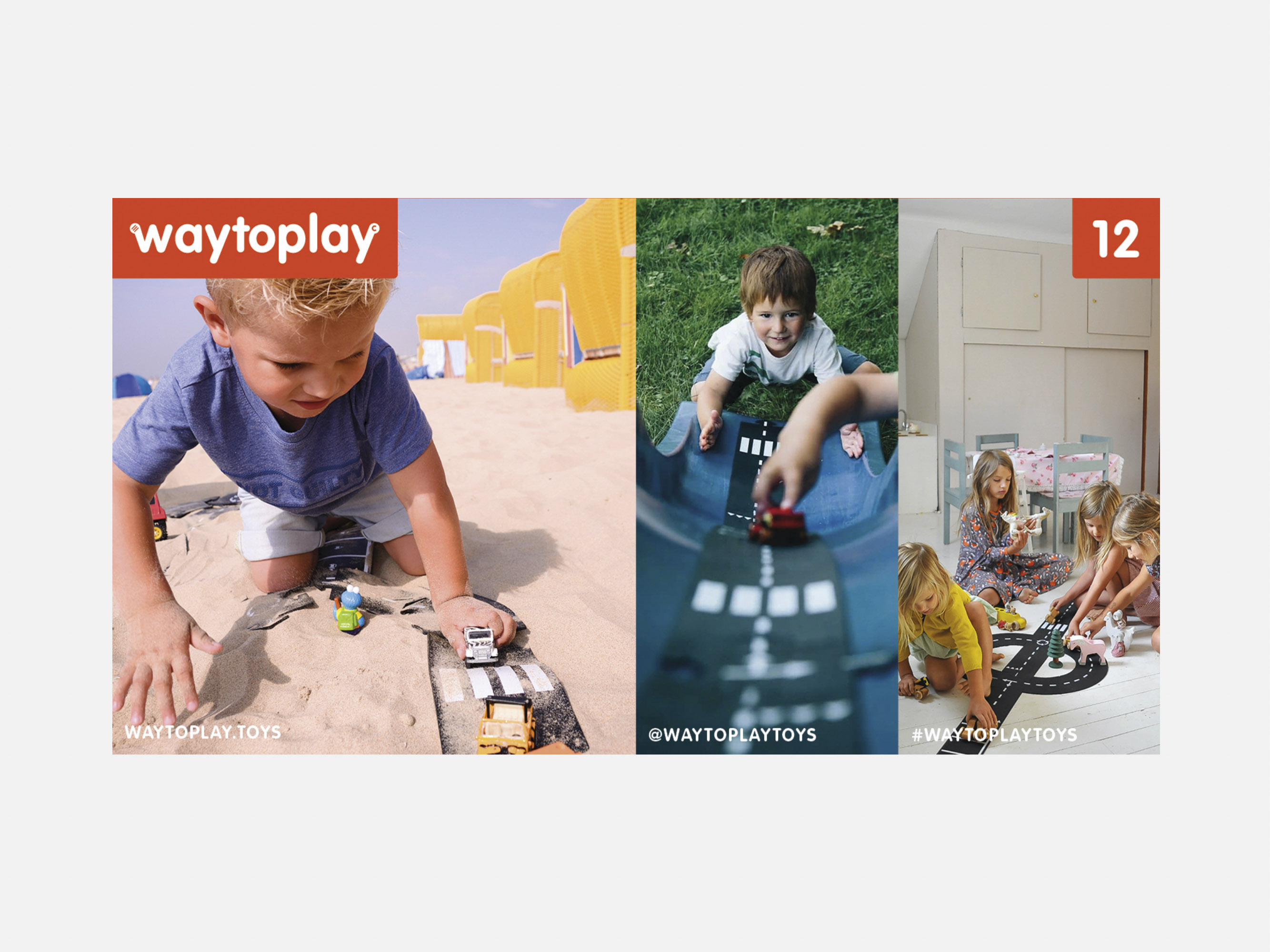 Waytoplay Ring Road (12 pcs) for Kids Creative Play