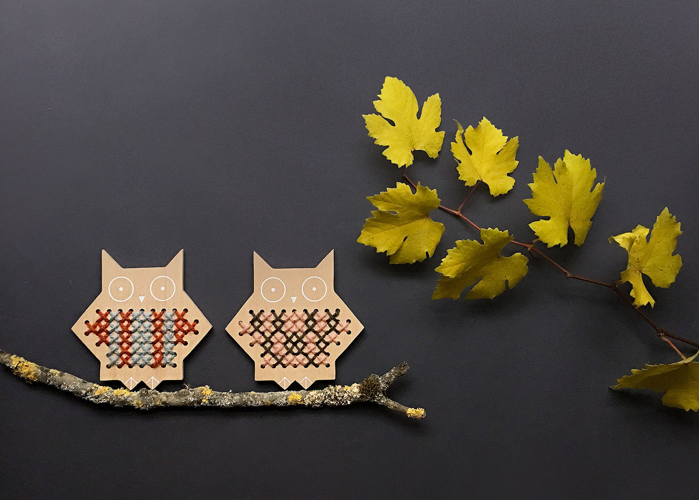 Moon Picnic Cross Stitch Friends - Owl