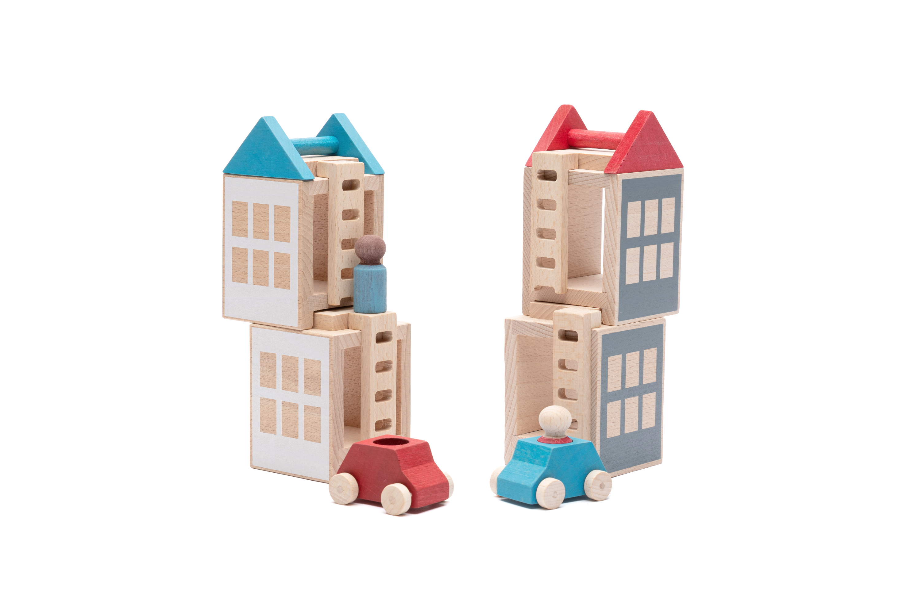 Lubulona Maxi Town Educational and Creative Construction Toy