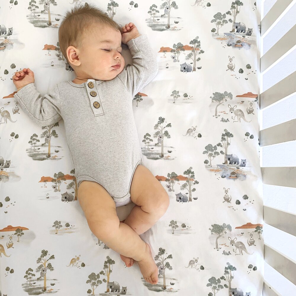 Mister Fly Jersey Cot Sheet for Comfortable Baby Cribs