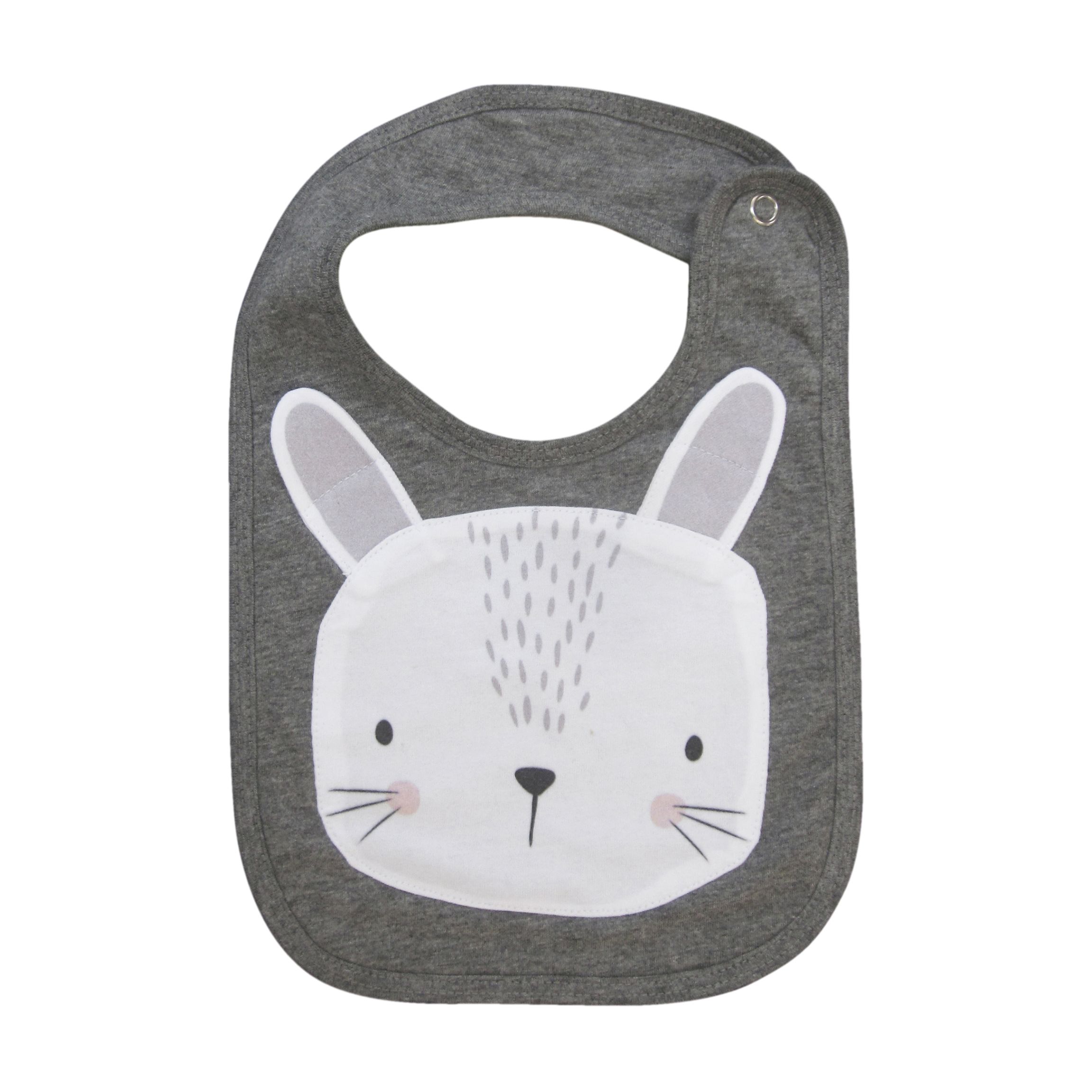 Animal Face Bib for Babies and Toddlers Everyday Wear and Mealtimes
