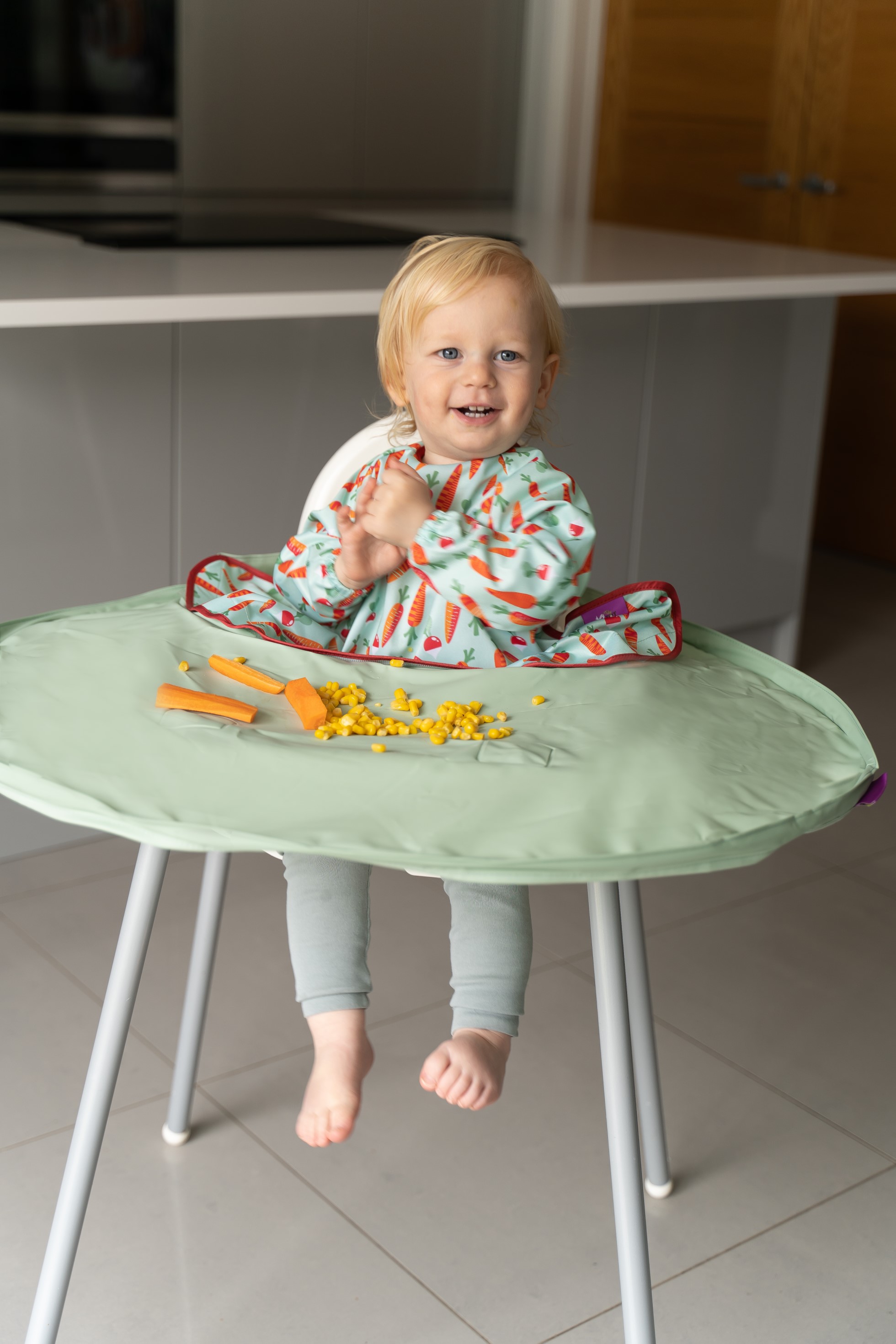 Additional Bib for For Tidy Tot Bib and Tray Weaning Kit Baby Led Weaning Mealtime