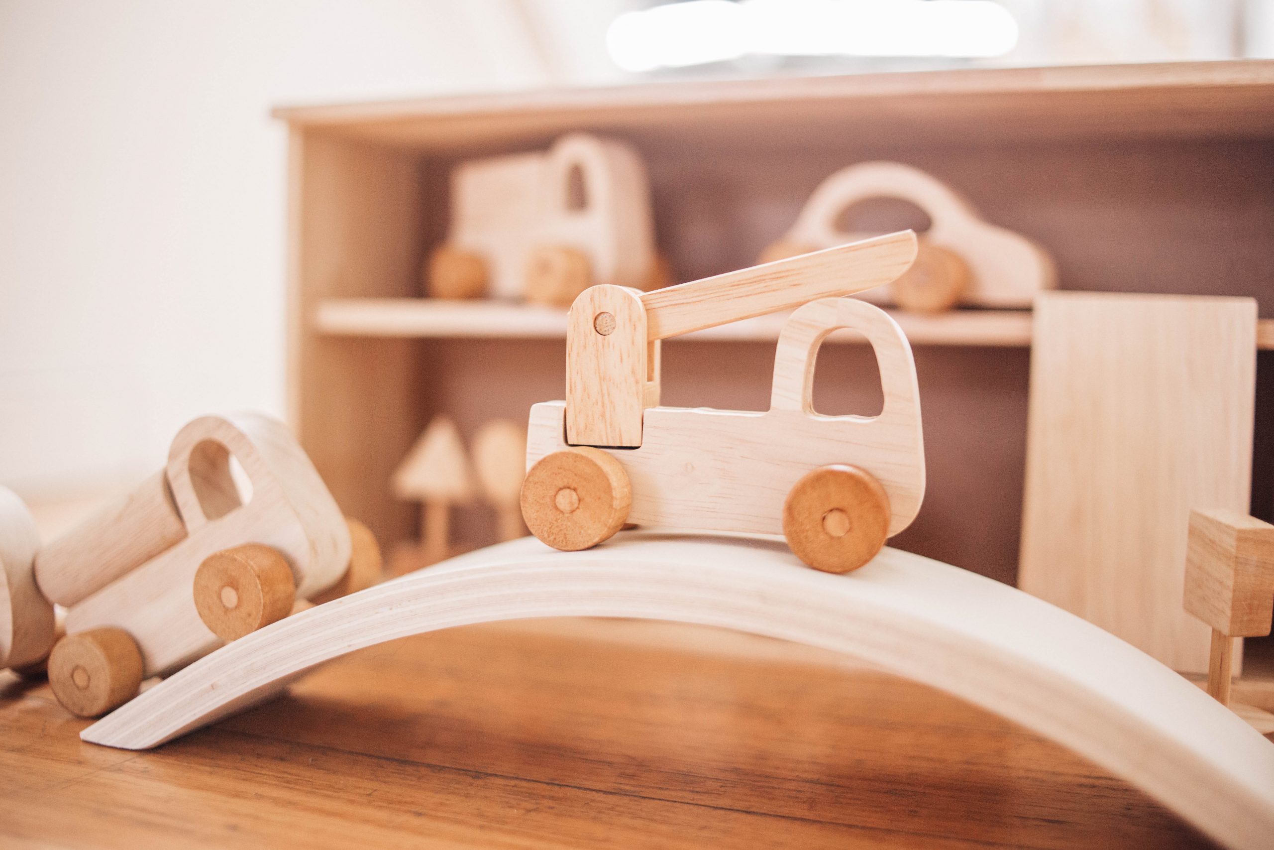 Wooden Vehicle Play Set