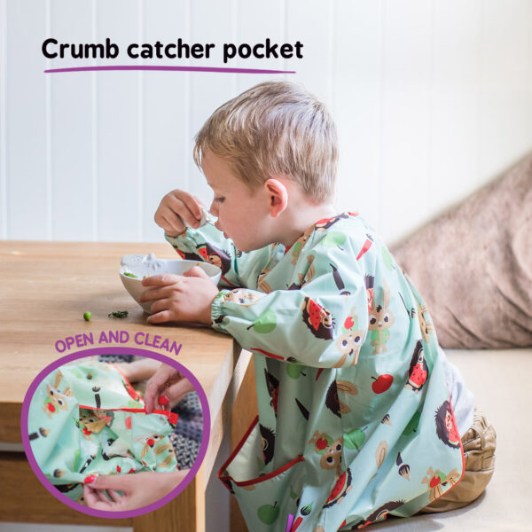 Tidy Tot Long Length Coverall Bib for Feeding or Sensory Play