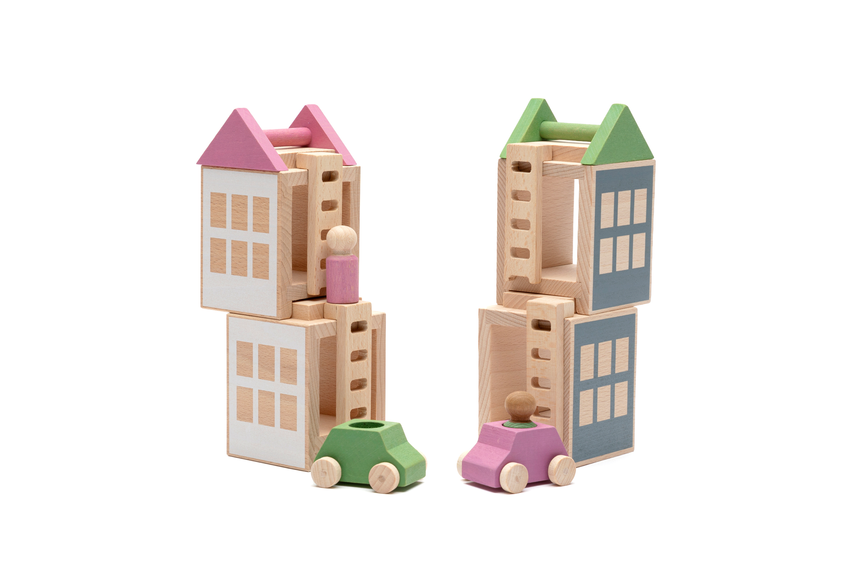 Lubulona Maxi Town Educational and Creative Construction Toy