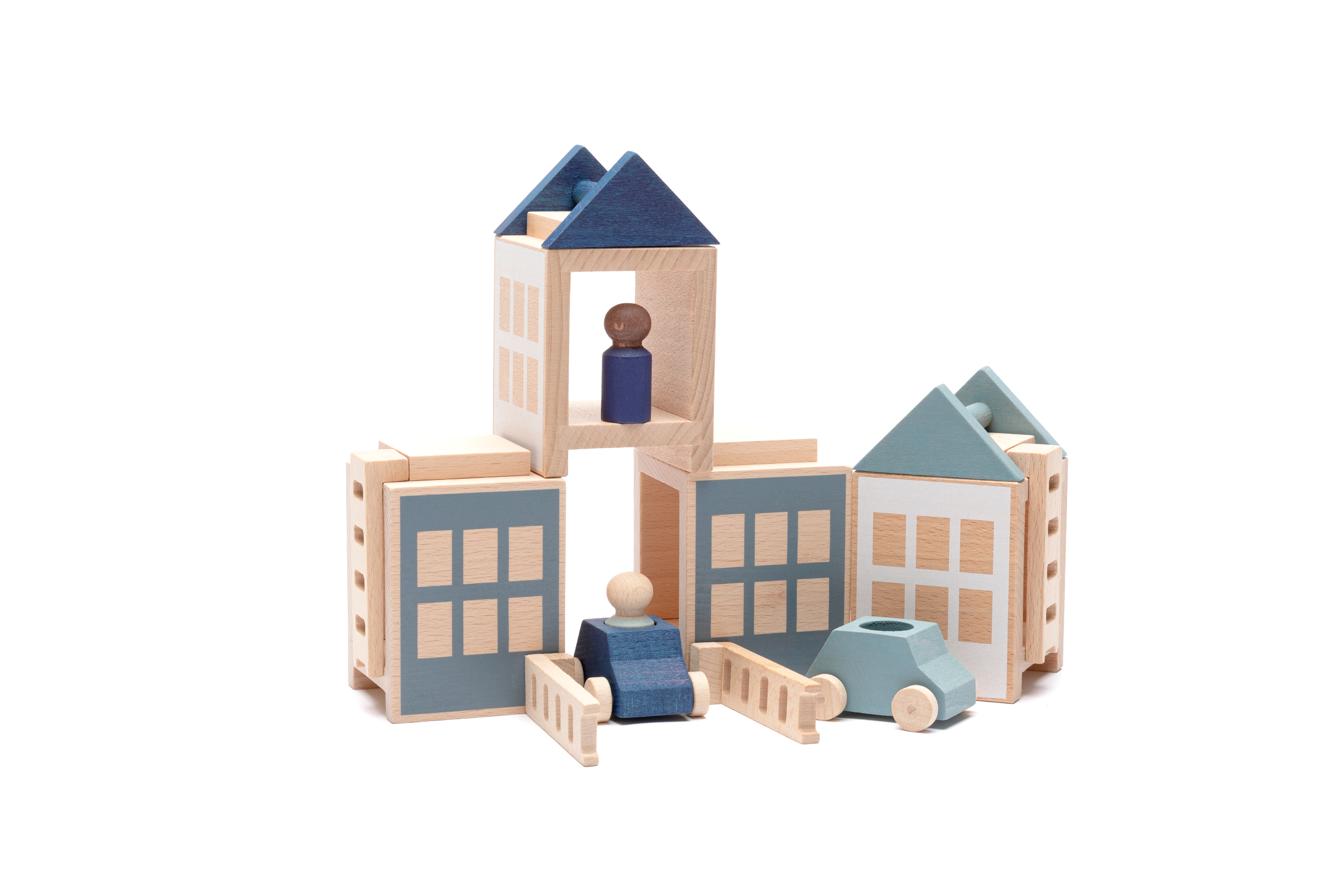 Lubulona Maxi Town Educational and Creative Construction Toy