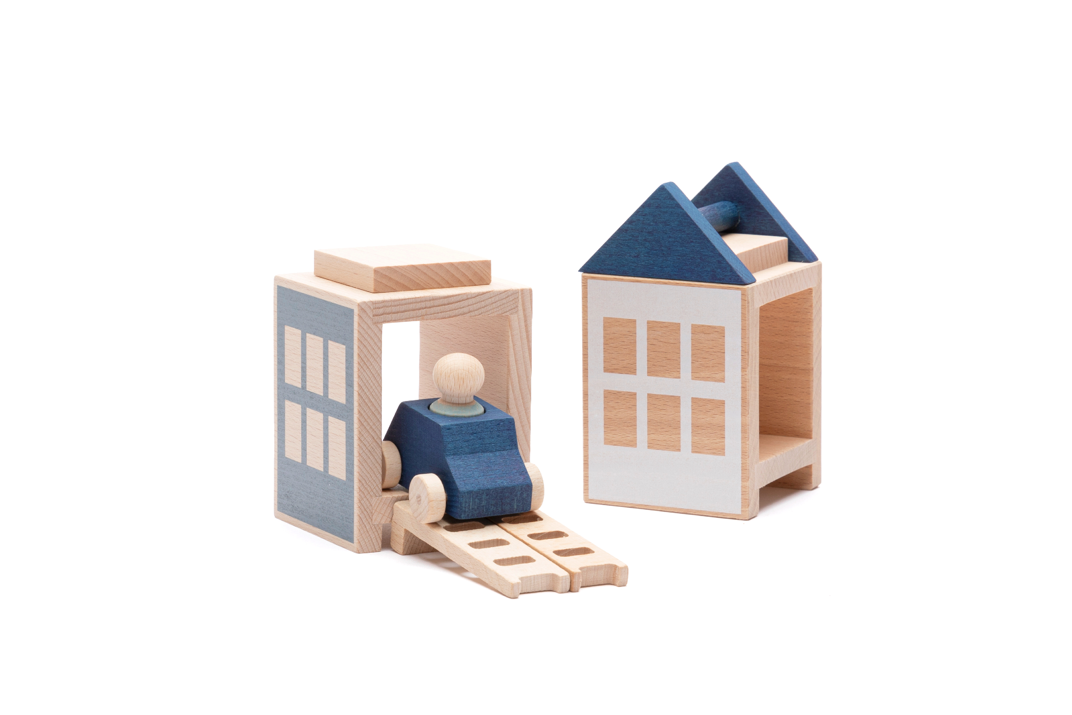 Lubulona Mini Town Construction Toy Set Educational Play